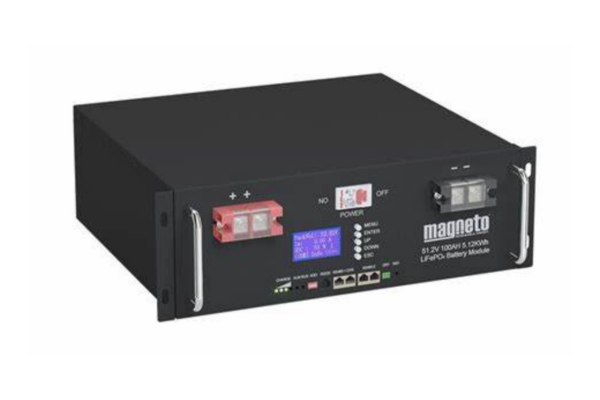 MAGNETO Lithium-LiFePo4 Rack Mount 48V5.1KWh