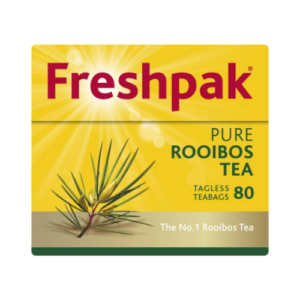 Freshpak Pure Rooibos Tagless Teabags 80 Pack x 4